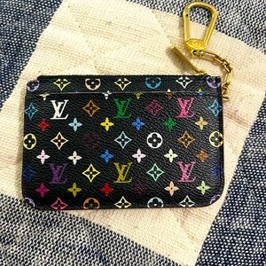 Louis Vuitton multi colored small wallet.